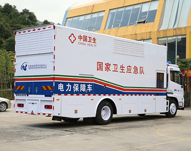 德科发电机产品应用于国家卫生应急队